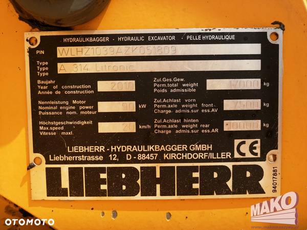 Liebherr A 314 Litronic - 11