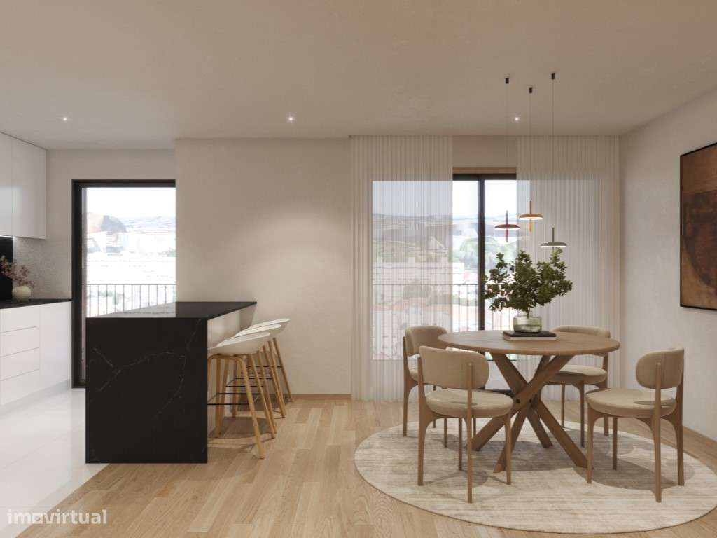 Apartamento T2+1 inserido num condominio fechado com jardim, piscin...-9