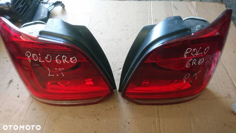 Lampa lewa i prawa tył Polo 6R 1.2 benzyna 2012rok - 7