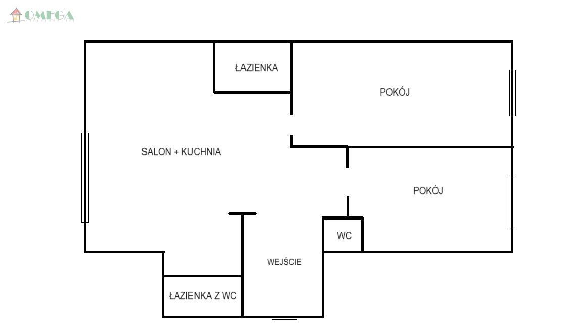 Mieszkanie, 67,72 m², Będzin