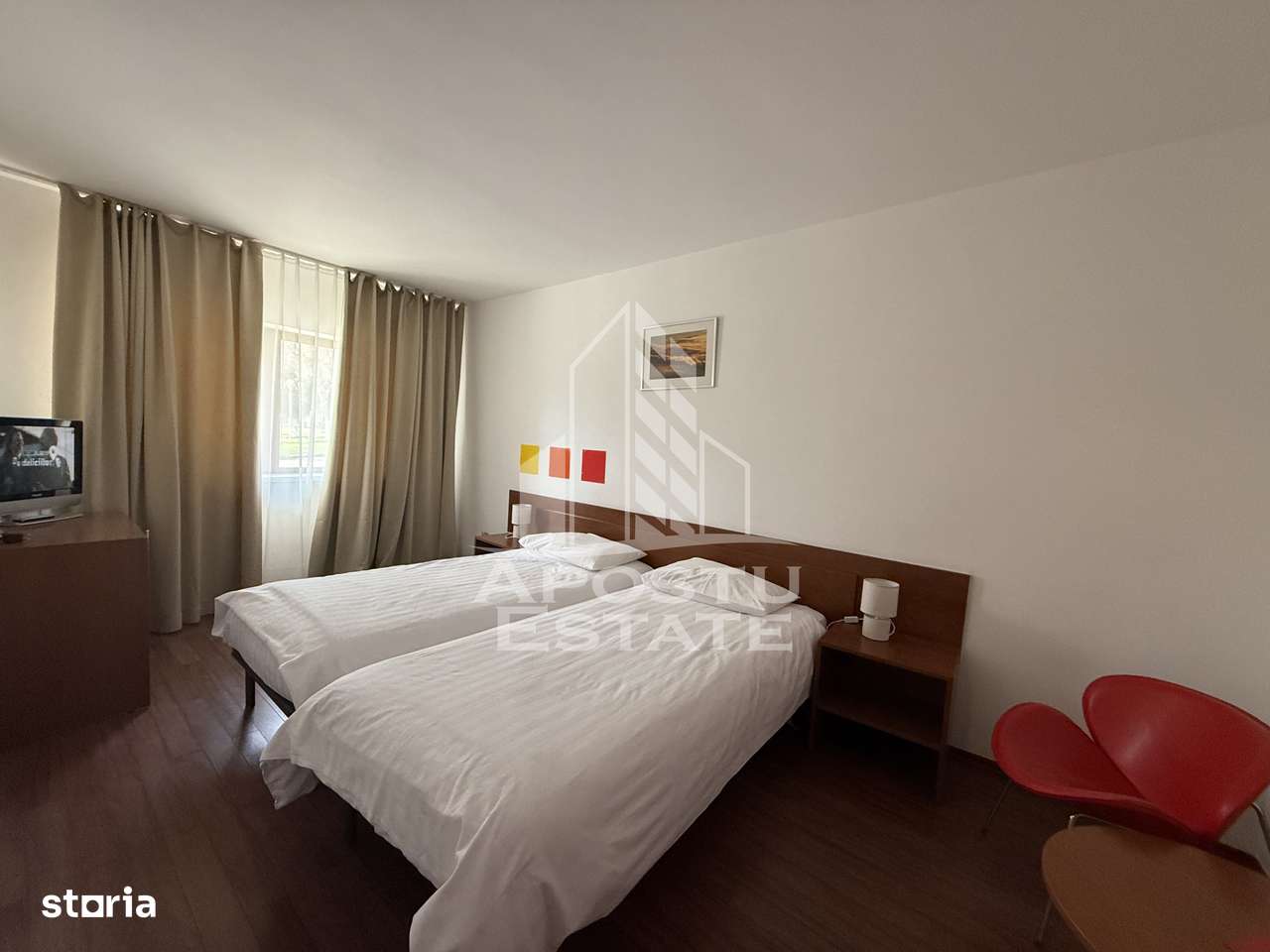 Apartament o camera, utilitati incluse,  zona centrala Sannicolau Mare - Imagine principală: 2/3