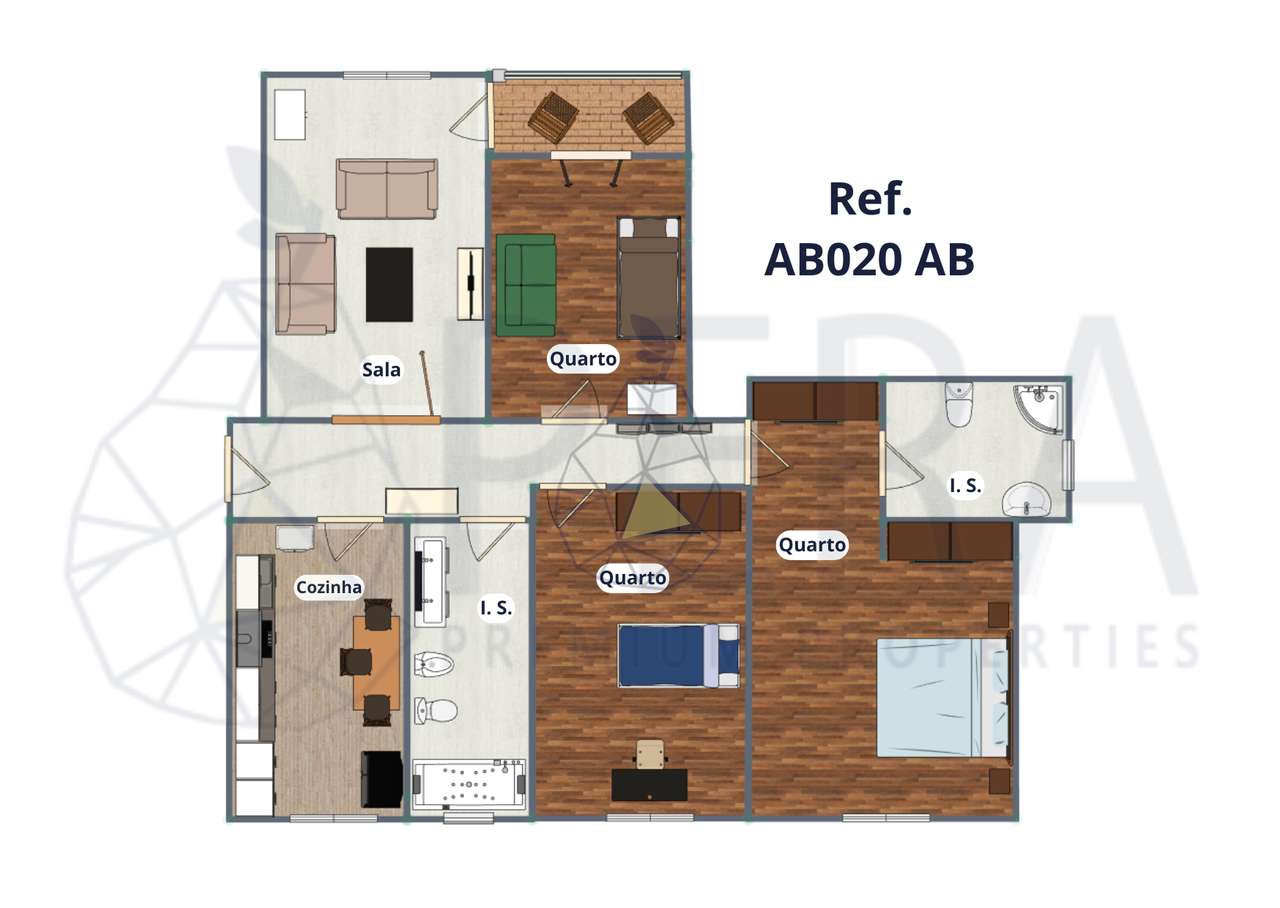 Apartamento T3–Ferreiras - Albufeira - Grande imagem: 5/41