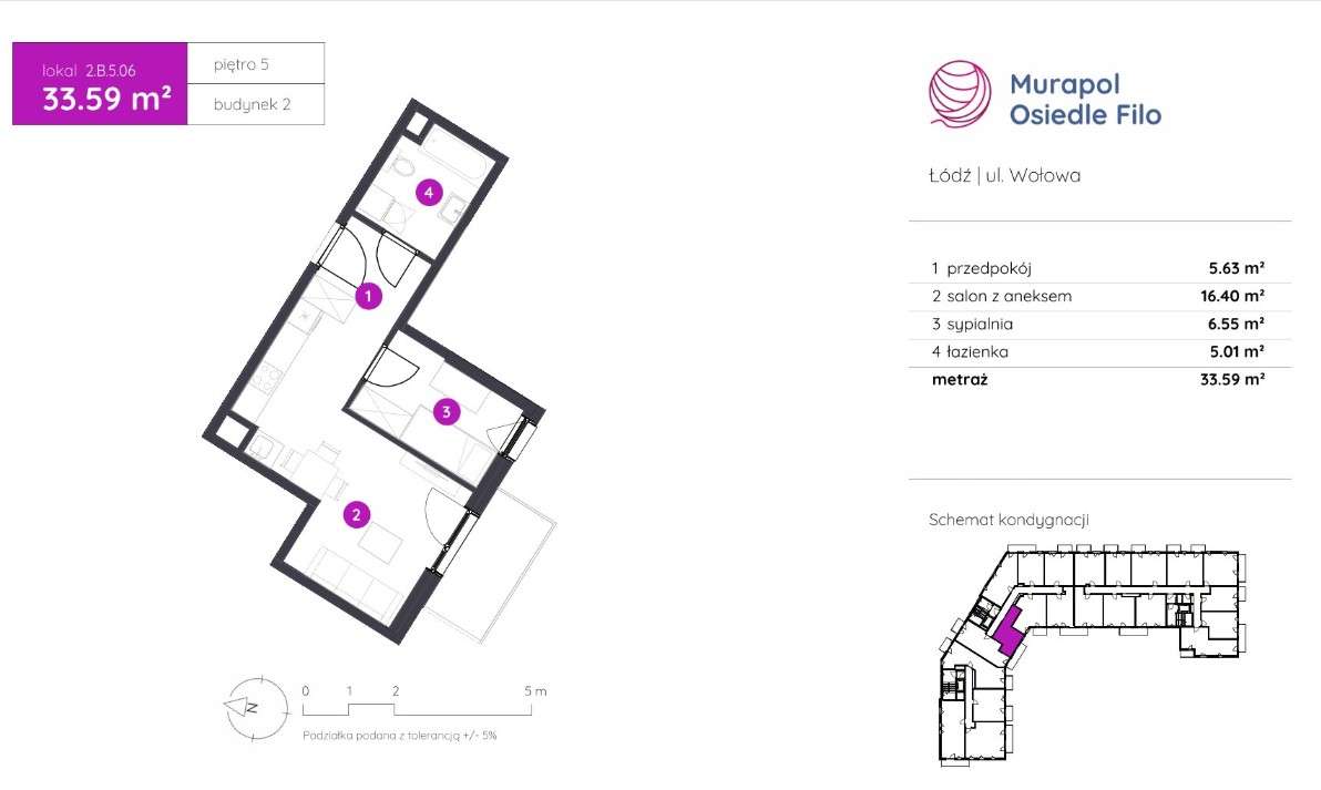 NIEBANALNE STUDIO Z CHARAKTEREM – WYJĄTKOWY UKŁAD W FILO II-4