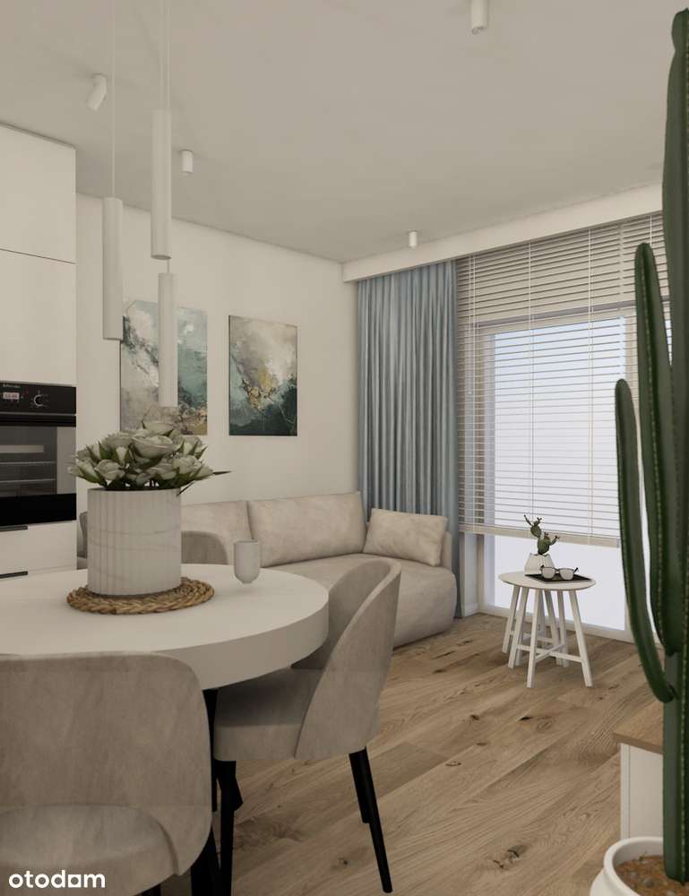 Mieszkanie z ogródkiem wykończone "POD KLUCZ" 51,95 m2-6