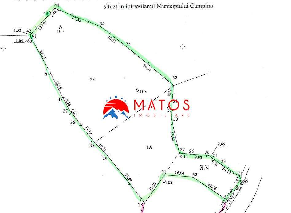 Teren intravilan 5.183 mp de vânzare în Câmpina – Cartier Voila | Idea - Imagine principală: 1/1