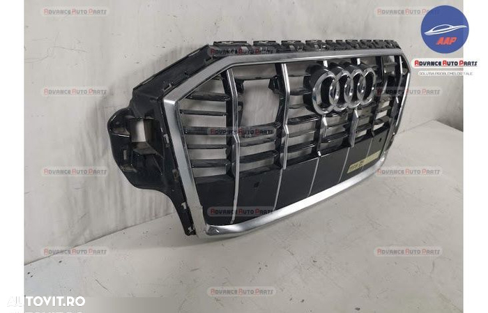 Grila Centrala originala Audi Q7 4M (facelift) 2019 2020 2021 2022 4m0853651 - 2