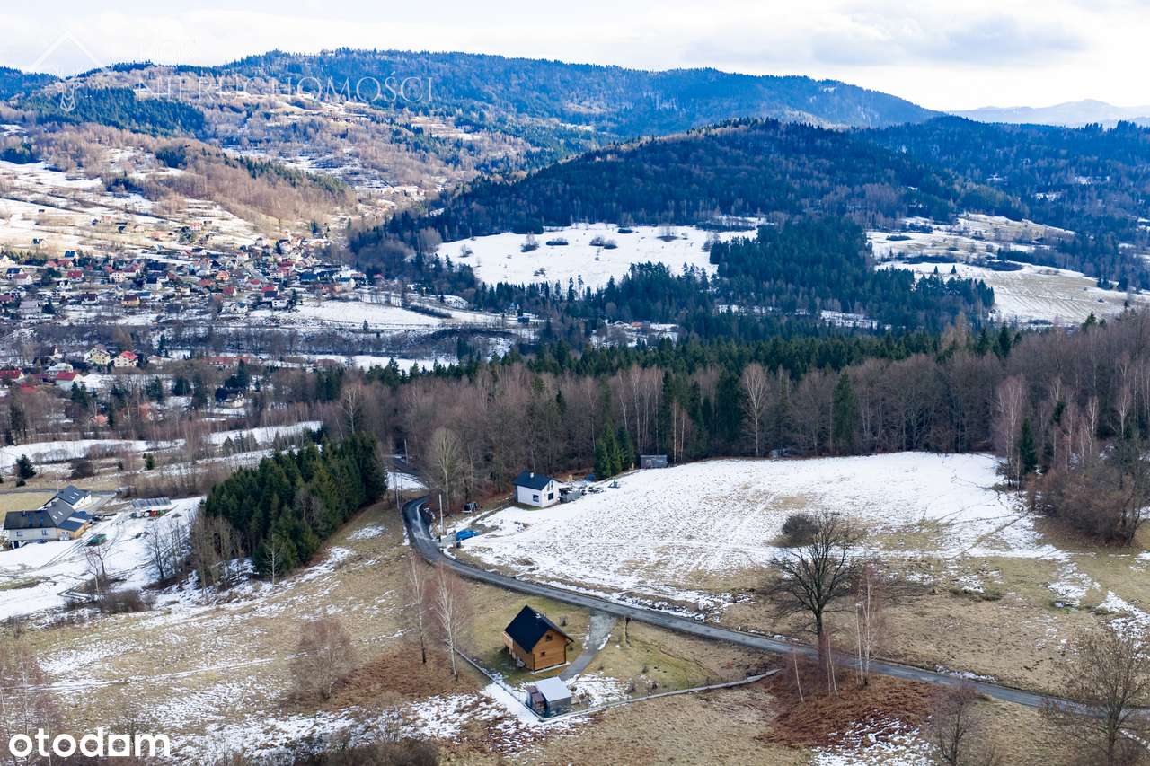 Działka z doskonałym dojazdem. Jeleśnia - nieruchomość inwestycyjna-9