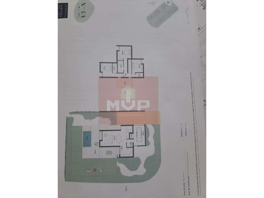 Moradia V3 com piscina e garagem em Vilamoura-36