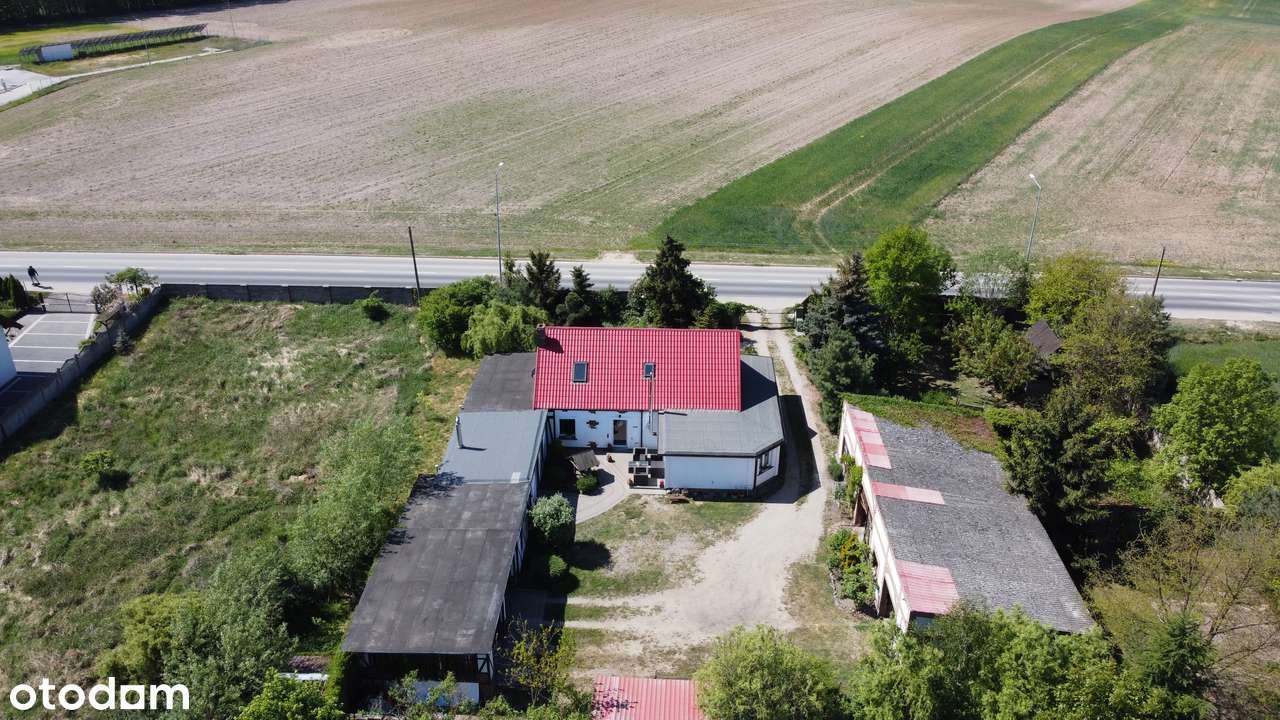 Duży dom parterowy + poddasze | Budynek gospodarczy, duża działka-18
