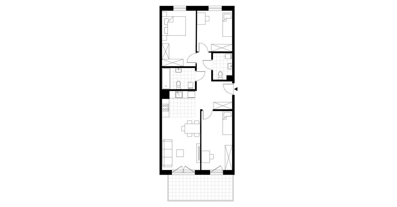 cicha okolica | Park Kościuszki | o.podłogowe - Pełny obrazek: 4/9