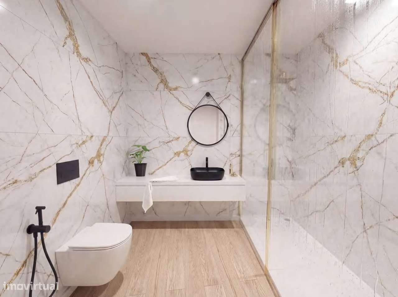 Apartamento T2 Novo em condomínio fechado - Jardins da Feira-3