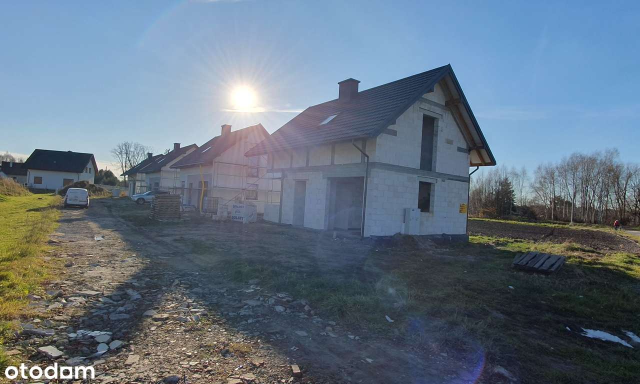 Kameralne nowe domy z elewacją; NOWA WIEŚ k. JASIONKI - Pełny obrazek: 5/20