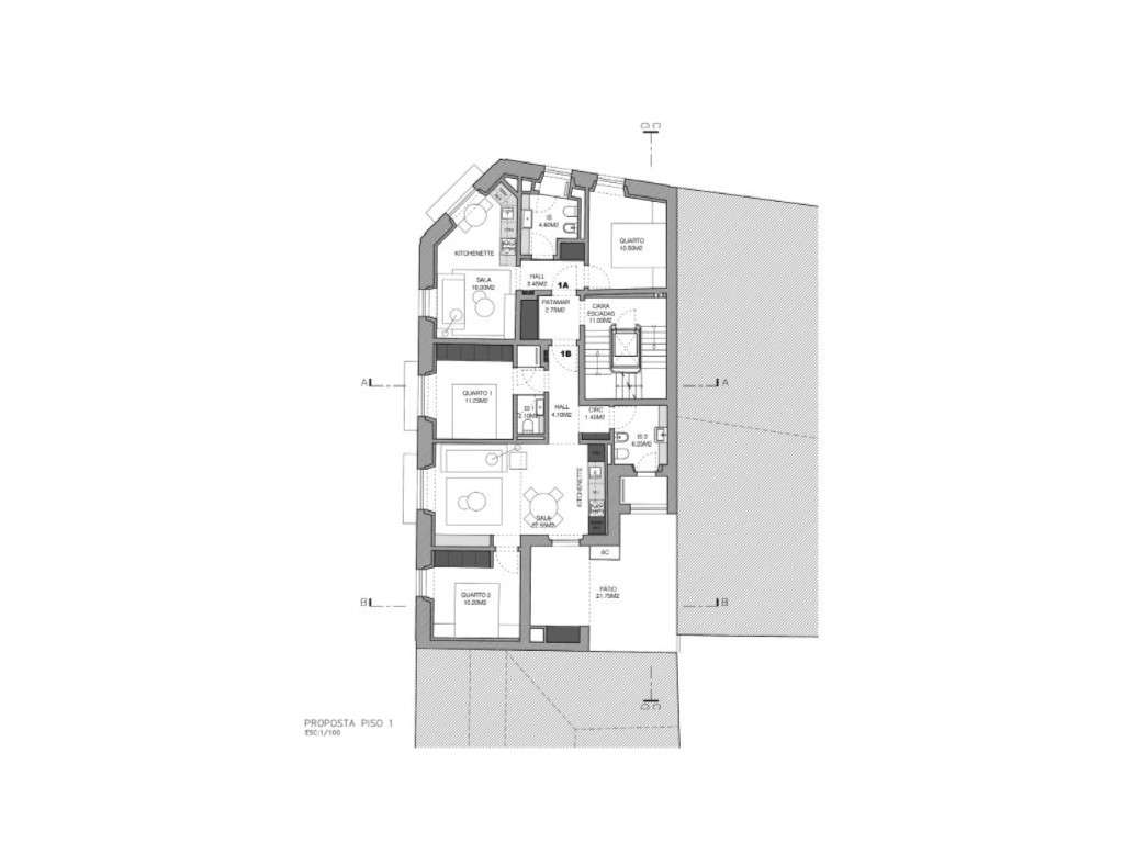 Apartamento, 2 quartos, Lisboa, Benfica - Grande imagem: 5/9