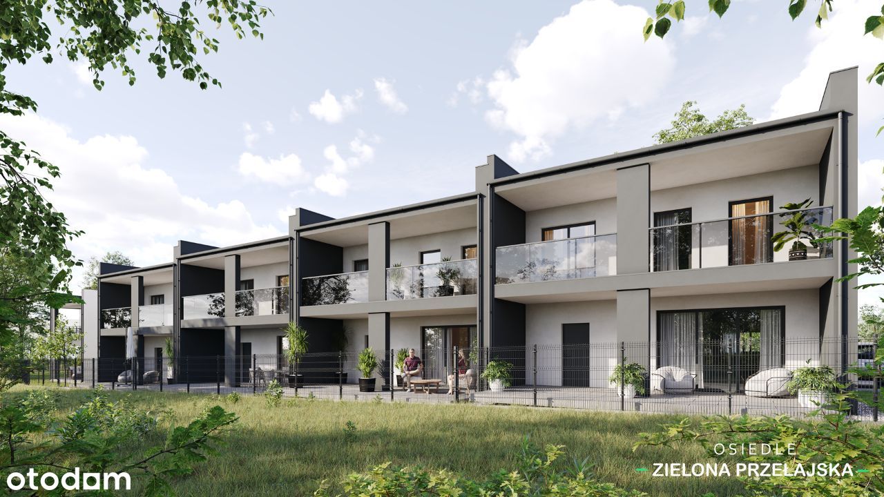 ✅ Nowy dom szeregowy - 132,12 m2 - 5 pokoi