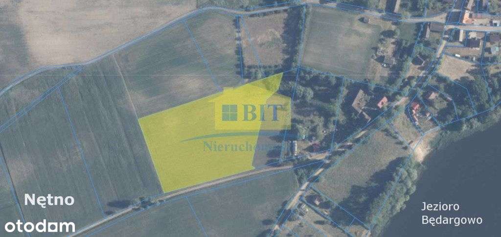 Działki w Nętnie nad jeziorem Będargowo - Pełny obrazek: 2/18
