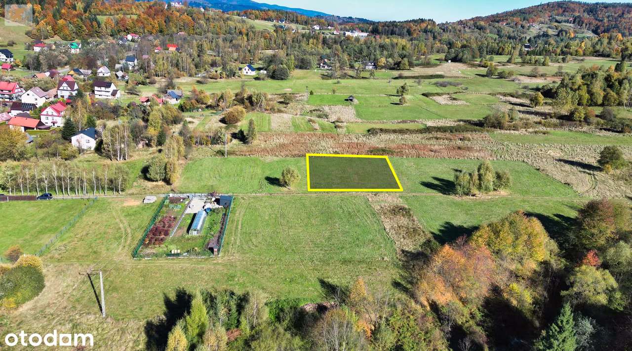 Koszarawa | Działki budowlane 13 arów | MPZP - Pełny obrazek: 4/9