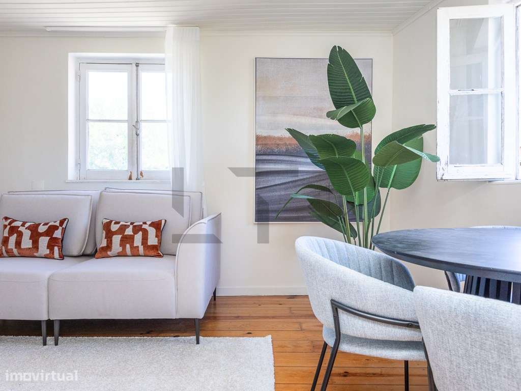 Apartamento T2 Duplex com Vista Rio, com Yield de 6% à Venda nas Po...-16