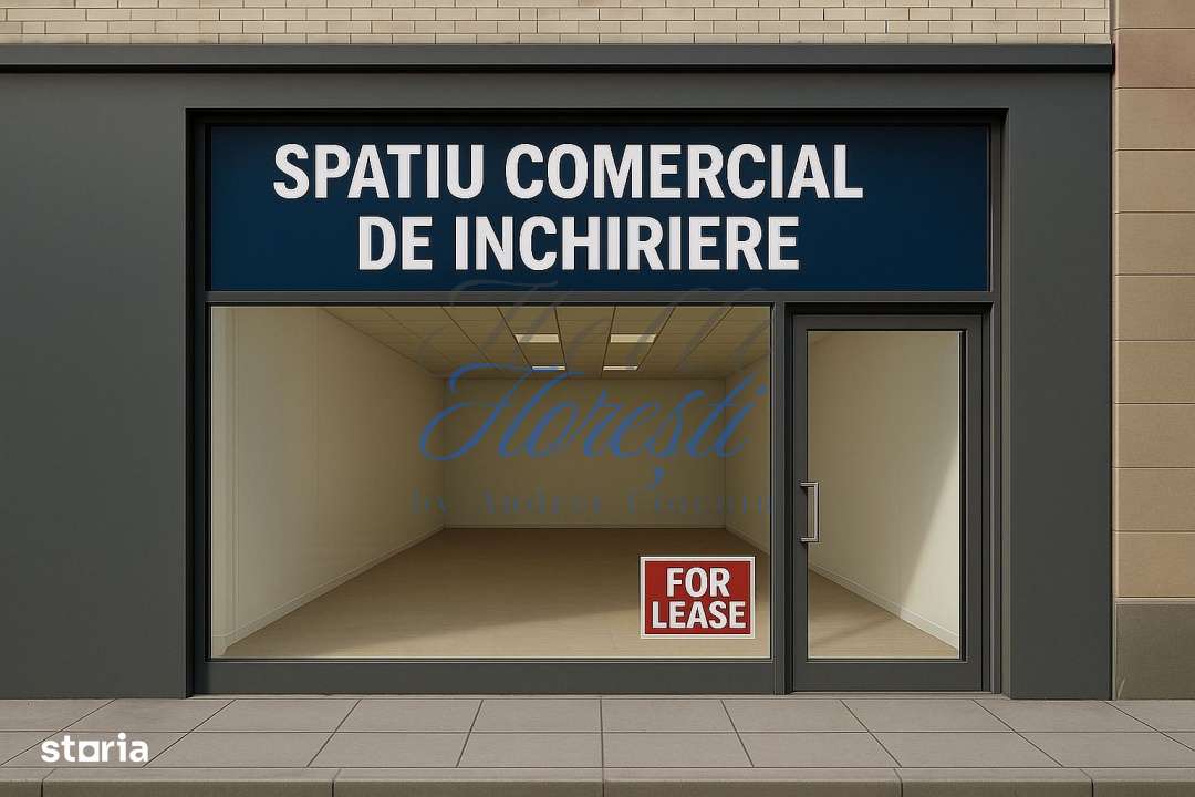 Spatiu comercial 71mp, open space, vitrina, zona Teilor - Imagine principală: 2/3