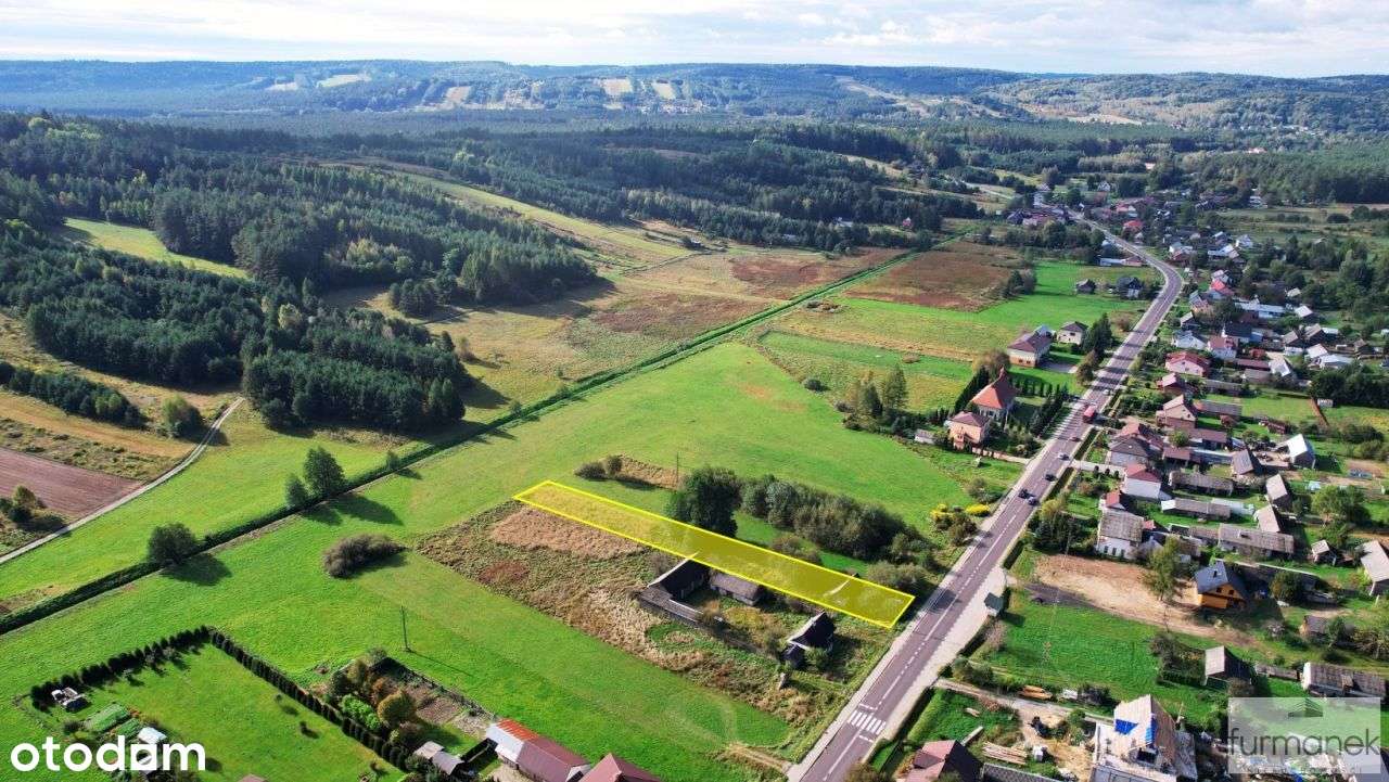 Działka budowlana na Roztoczu | Jacnia, gm.Adamów-3