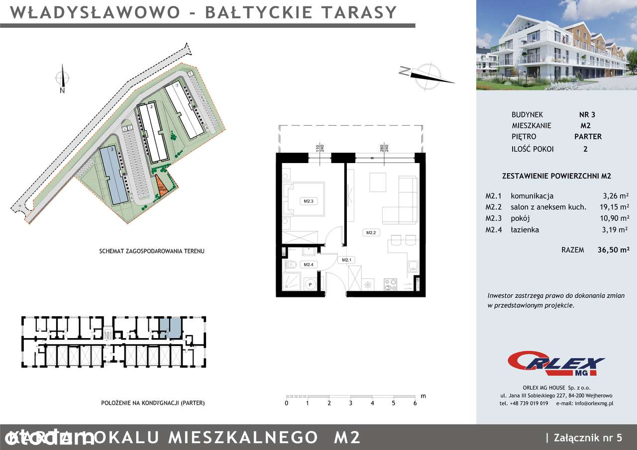 Władysławowo Bałtyckie Tarasy III - Pełny obrazek: 2/2
