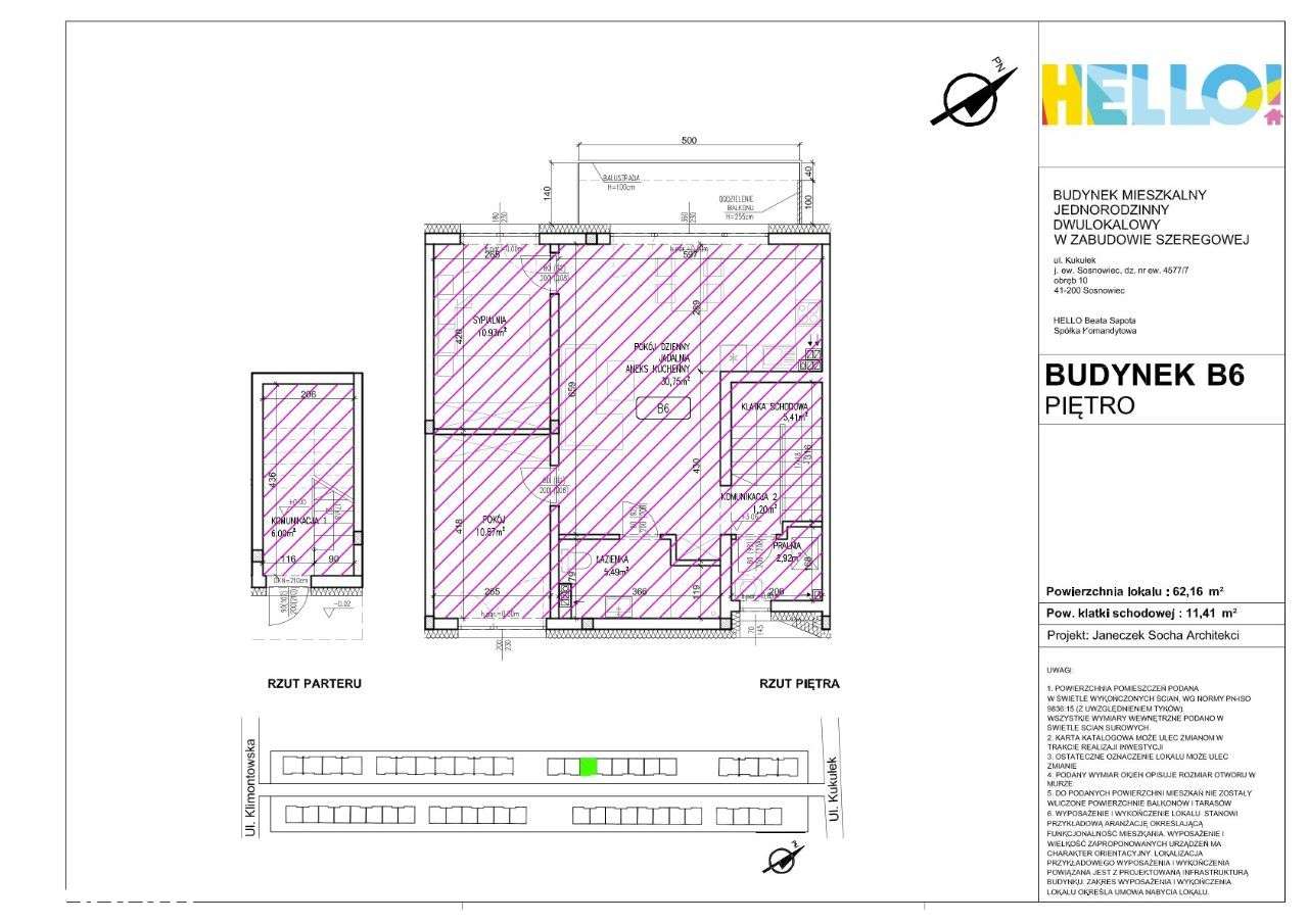 Hello Kukułki | apartament 3-pok. | B6_1 - Pełny obrazek: 2/7