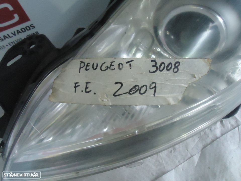 Farol Peugeot 3008 de 2009 - 3