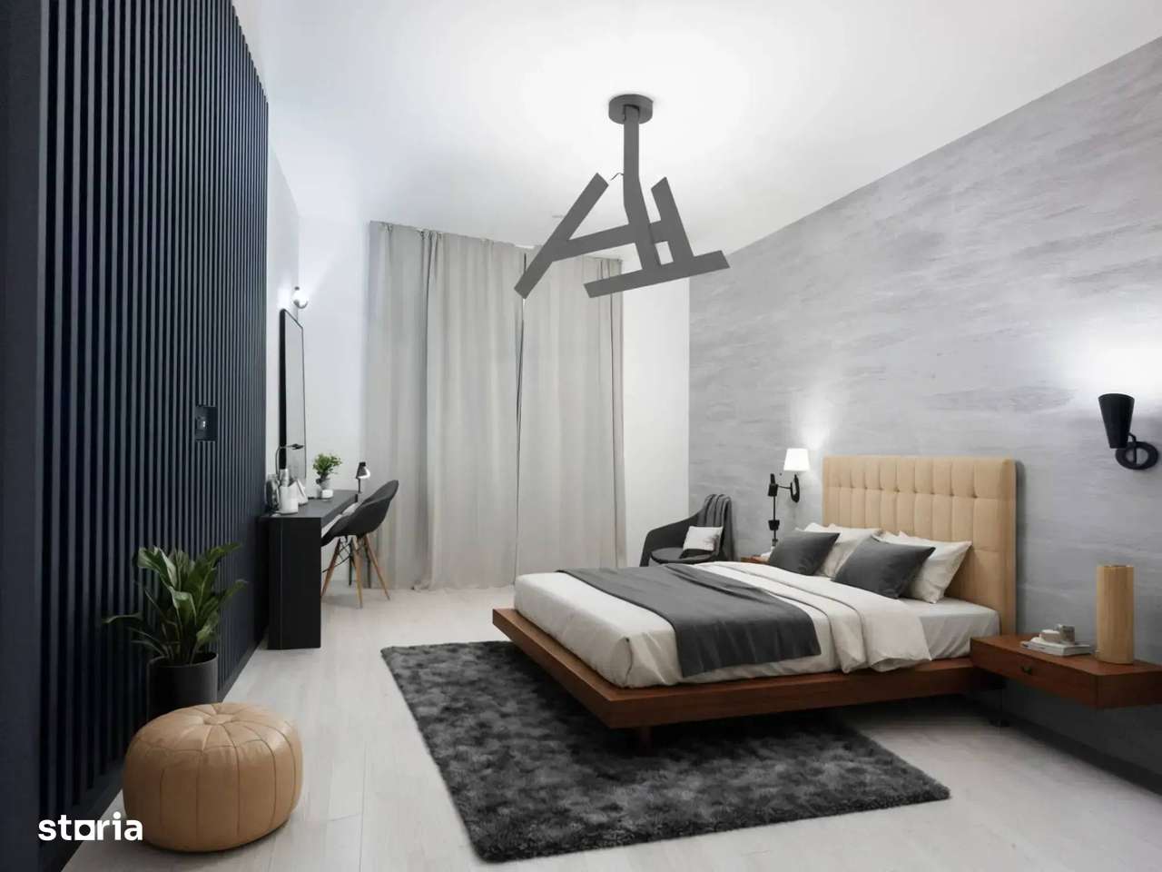 2 Camere Spatii Verzi Spatii Comerciale Izolatie Fonica Pallady STB - Imagine principală: 2/6