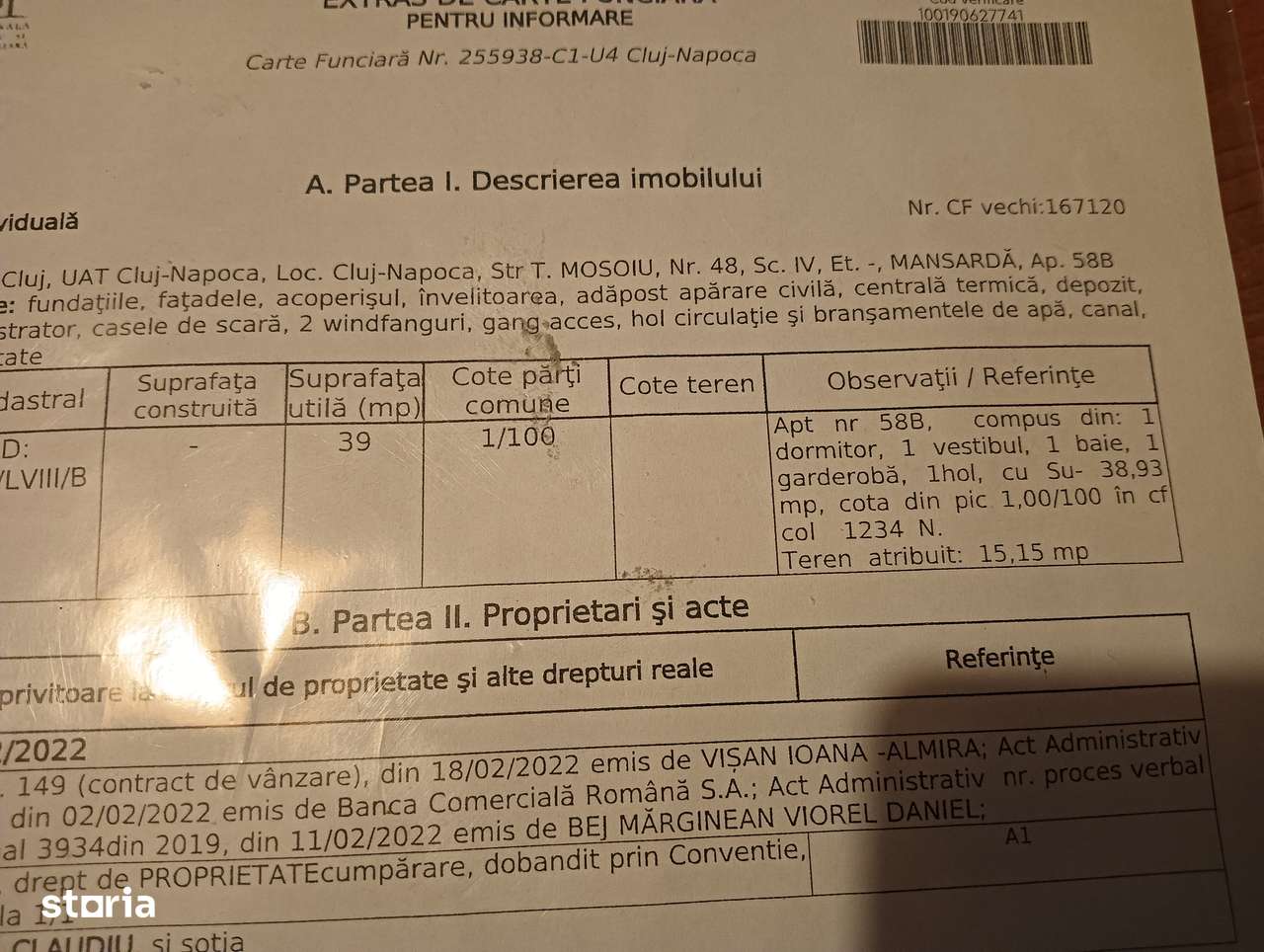 Apartament cu 2 camere, etaj 5, centru Cluj 2 camere 40 mp - Imagine principală: 4/11