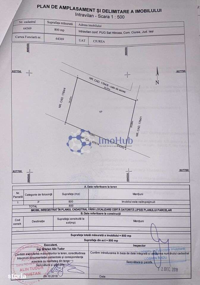 Teren intravilan cu PUZ aprobat - Investiție, Hlincea, Iași - Imagine principală: 4/5