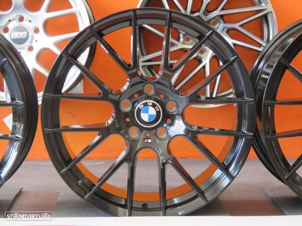 Jantes Look Bmw M359 18 8 + 9  5x120 Preto Brilhante - 3