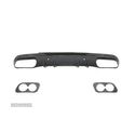 DIFUSOR PARA MERCEDES W205 SEDAN AMG 14- LOOK C43 PRETO - 3