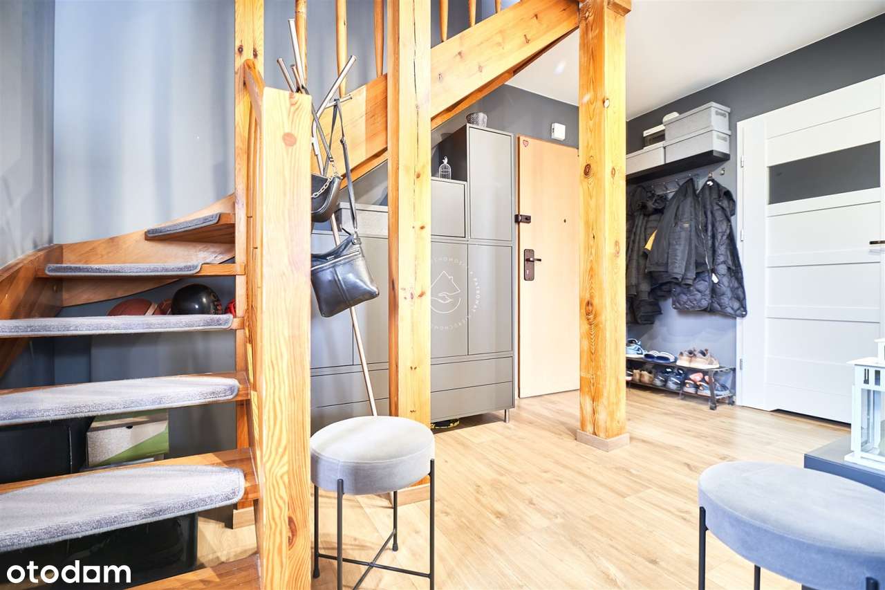 Mieszkanie dwupoziomowe | 57m2 | Brda | parking-5