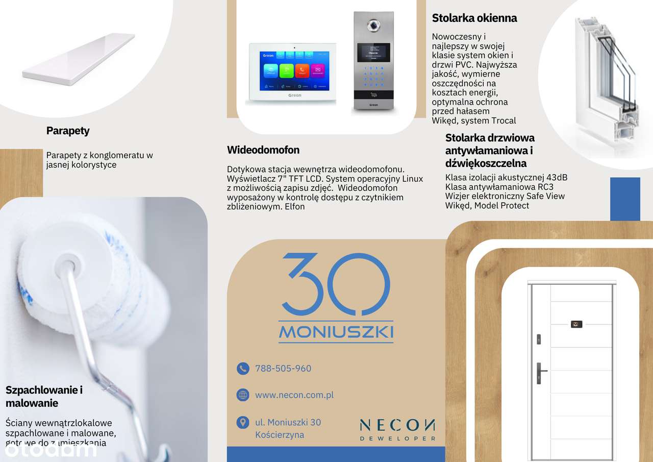 2-pokojowe mieszkanie 40,35 m2 MONIUSZKI 30/40 - Pełny obrazek: 3/8