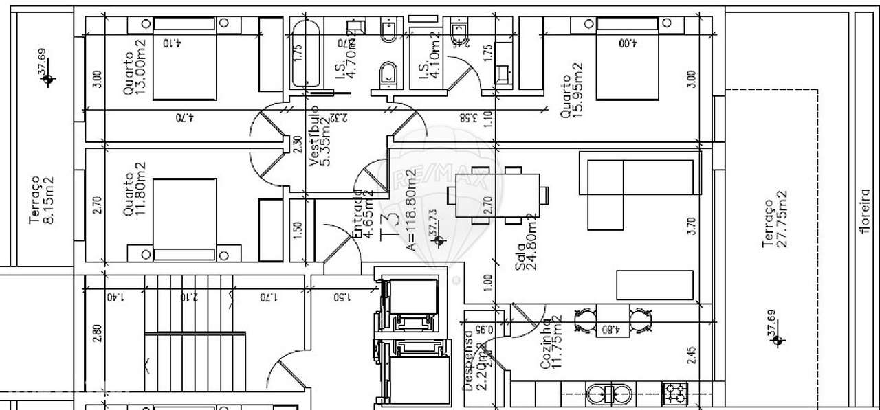 Apartamento T3 para venda - Grande imagem: 4/25