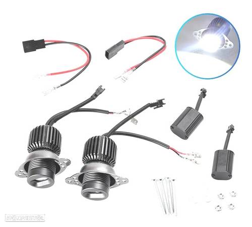 KIT DE ANGEL EYES EM LED 80W CANBUS PARA BMW E90-E91 LCI SEM XENON - 2