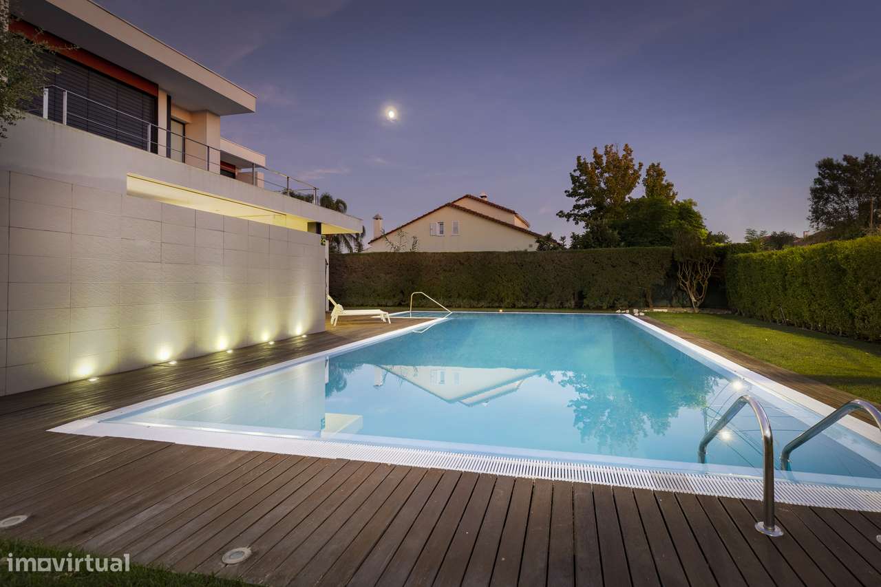 Moradia isolada T6 lote de 1002m2 piscina Sesimbra-8