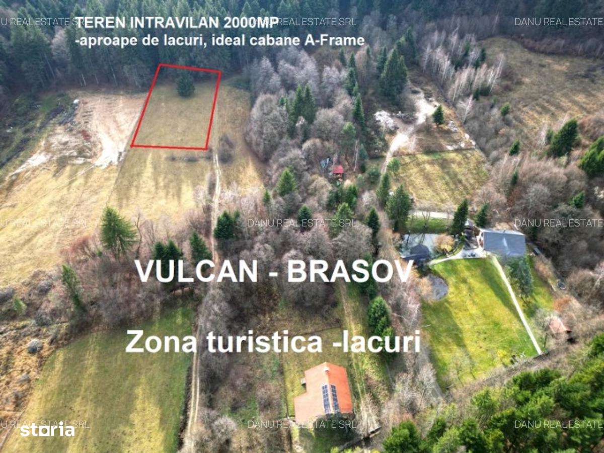 Teren intravilan2000mp în Vulcan BV–Oază de liniște -pădure si lacuri-0