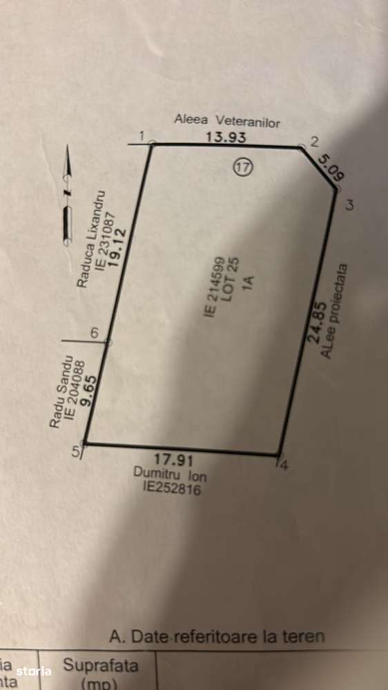 Teren intravilan Veterani - 500 mp-1