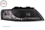 Faruri LED DRL Audi A4 Cabriolet B6 8H7 8HE (2002-2006) Negru- livrare gratuita - 8