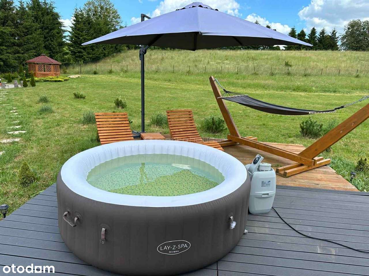 Całoroczny dom przy plaży nad czystym jeziorem-14