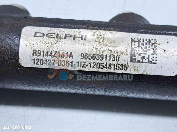 Rampa injectoare Peugeot 508 [Fabr 2010-2018] 96563191180 2.0 HDI DW10BT - 2