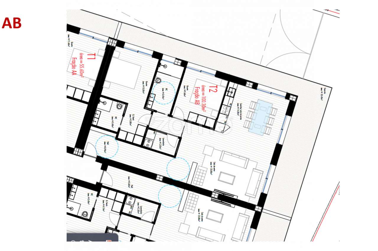 Apartamento T2 c/ Varanda, Freamunde, Paços de Ferreira (Fração AB) - Grande imagem: 1/16