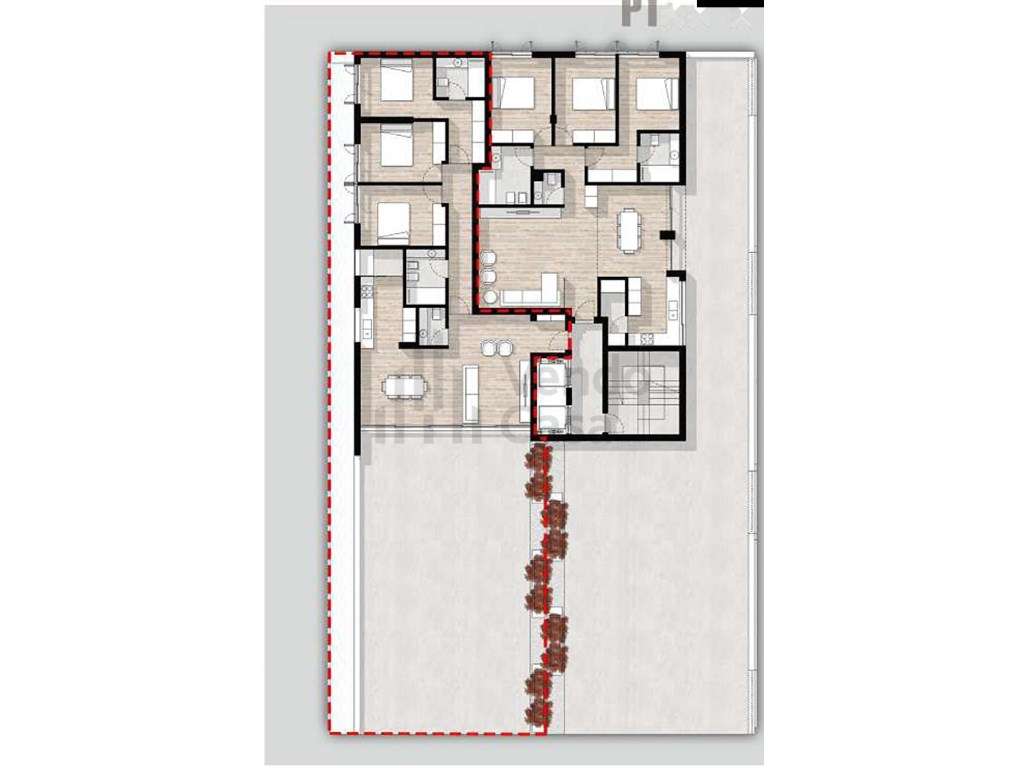 Cobertura T3 C-Terraço- Braga - À UM-5