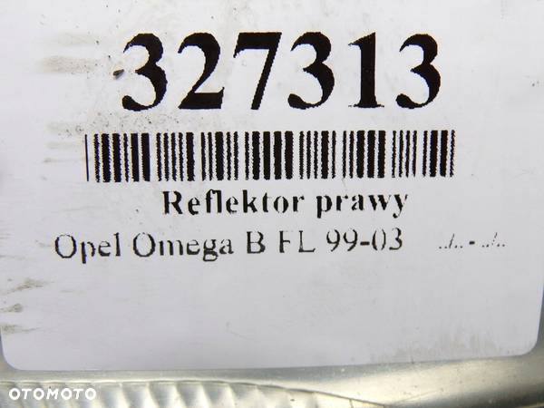 OPEL OMEGA B LIFT REFLEKTOR PRAWY PRZEDNI - 13