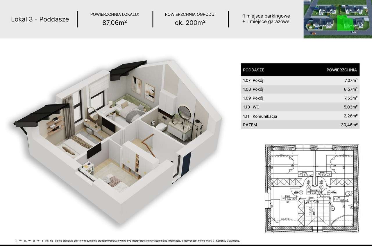 MIESZKANIA JAK DOMY – Nowoczesny Komfort w Spokojnym Otoczeniu! - Pełny obrazek: 5/8