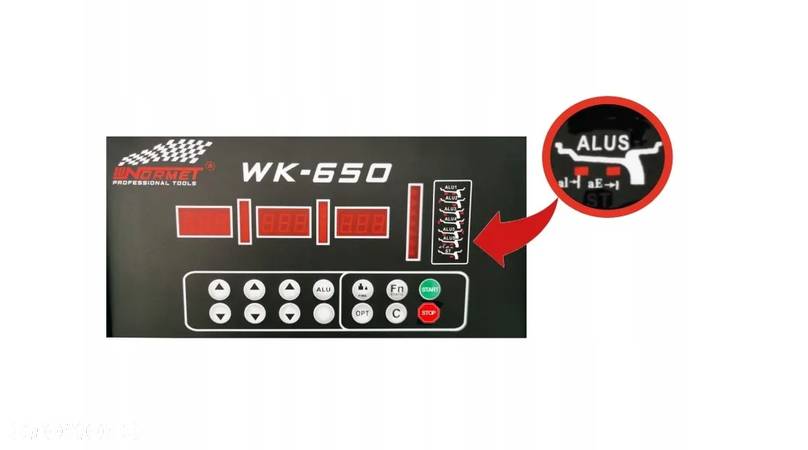 Zestaw Wulkanizacyjny Wk650 + MK100 NORMET - 14