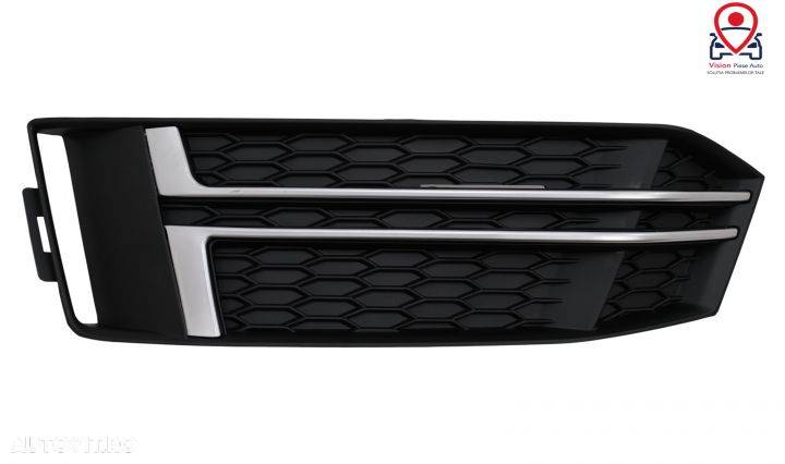 Grile Laterale compatibil cu Audi A4 B9 Sedan Avant (2016-2018) S-Line Silver Edition Tuning Audi A - 2