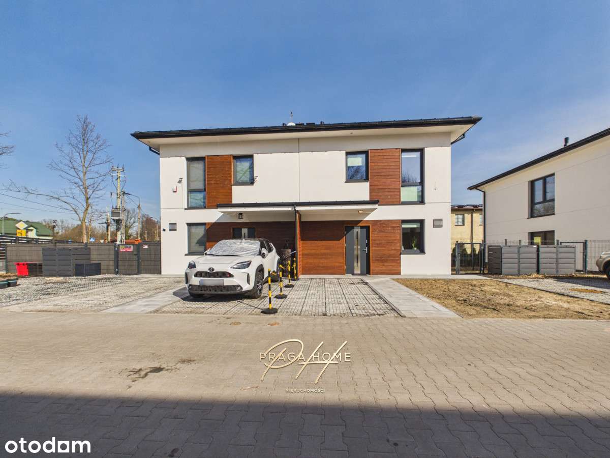 Nowoczesny segment bliźniaka | 100 m² | Wawer-0