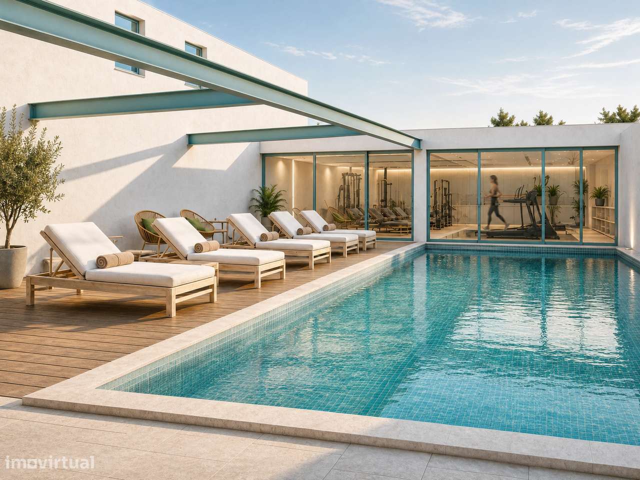 Moradia T2 com 180 m² de Espaço Exterior e Piscina-27
