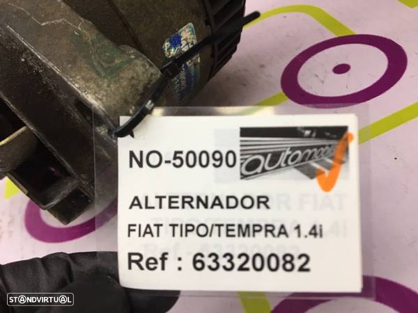 Alternador Fiat Tipo 1.4i 70Cv de 1995 - Ref: 63320082 - NO50090 - 4